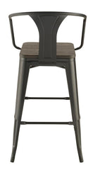 Cavalier Brown Bar Stool - MyWaynesHome #