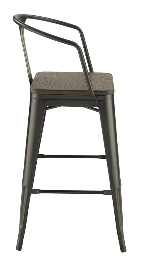 Cavalier Brown Bar Stool - MyWaynesHome #