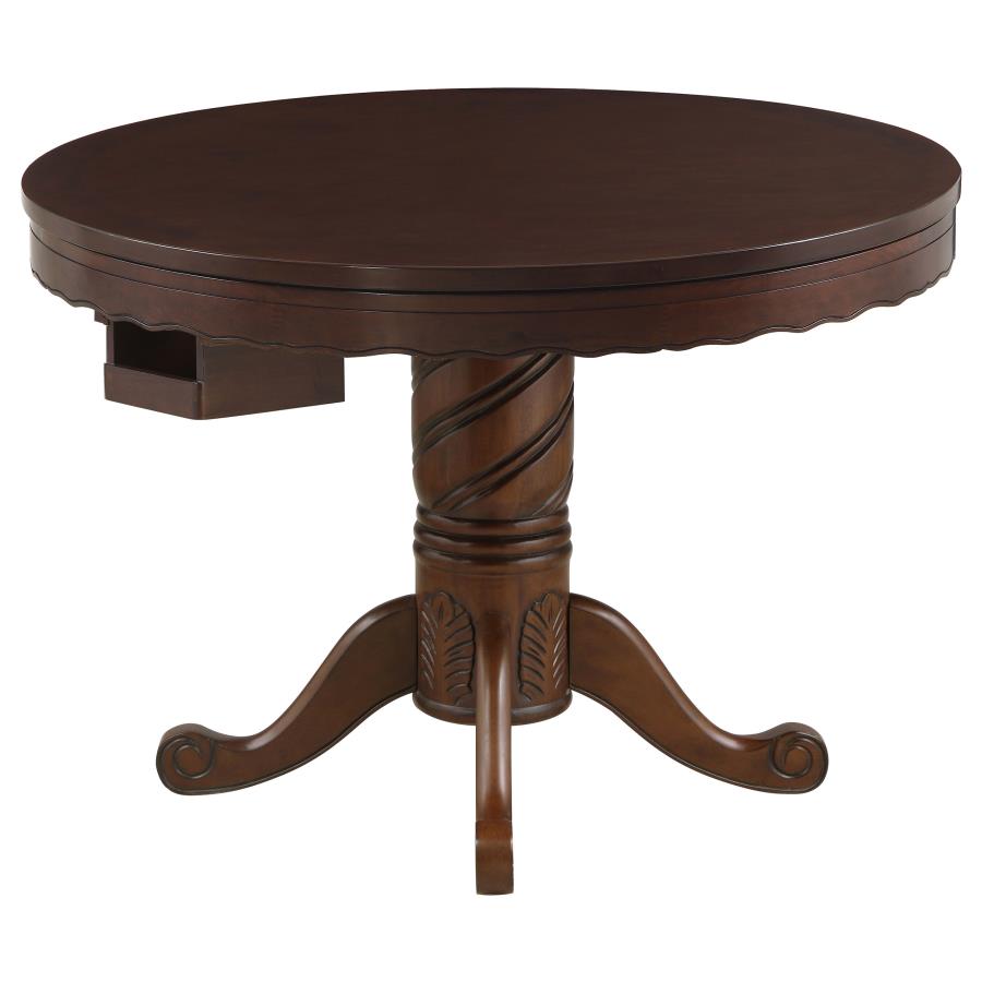 Turk Brown 5 Pc Game Table Set - MyWaynesHome #