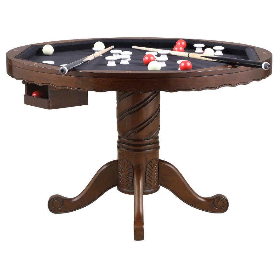 Turk Brown 5 Pc Game Table Set - MyWaynesHome #