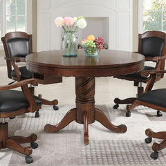 Turk Brown Game Table - MyWaynesHome #