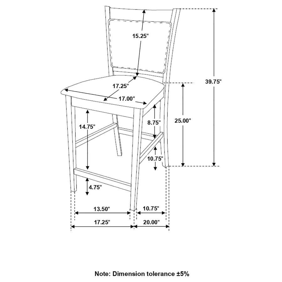 Jaden Brown Counter Stool - MyWaynesHome #