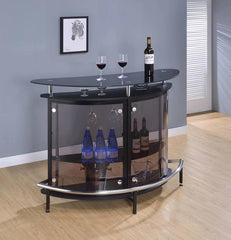 Amarillo Black Home Bar - MyWaynesHome #