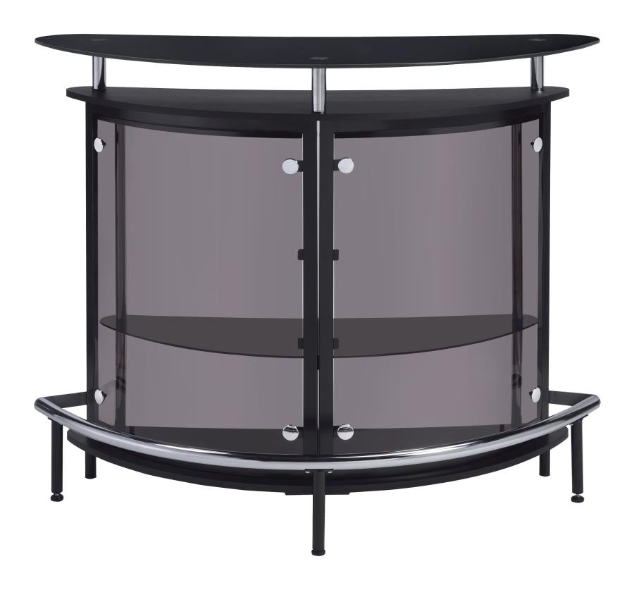 Amarillo Black Home Bar - MyWaynesHome #