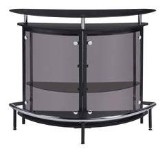 Amarillo Black Home Bar - MyWaynesHome #