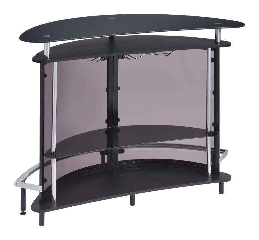 Amarillo Black Home Bar - MyWaynesHome #