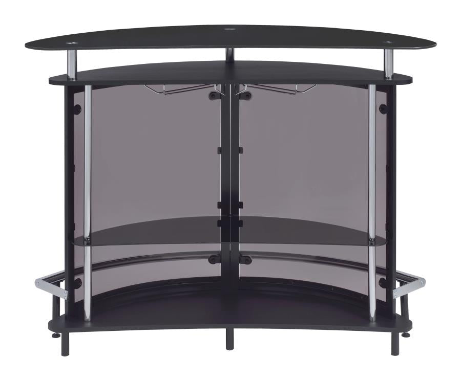 Amarillo Black Home Bar - MyWaynesHome #