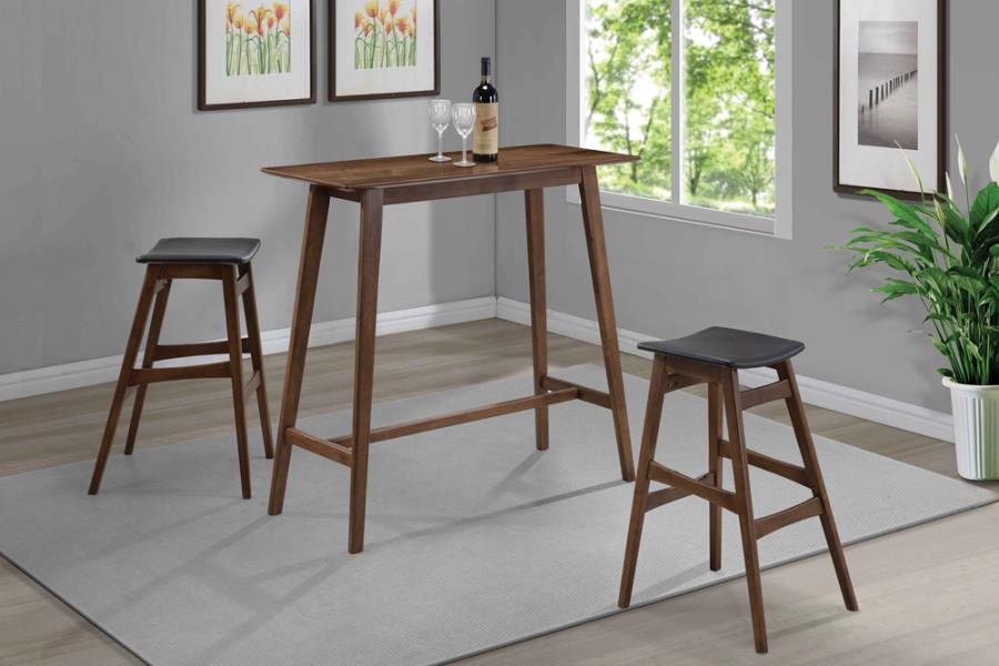 Finnick Brown Bar Table - MyWaynesHome #
