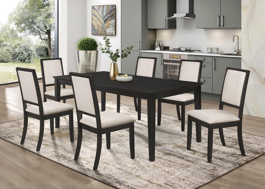 Louise Black 5 Pc Dining Set - MyWaynesHome #