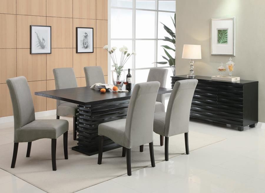 Stanton Grey 7 Pc Dining Set - MyWaynesHome #