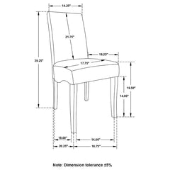 Stanton Grey Side Chair - MyWaynesHome #