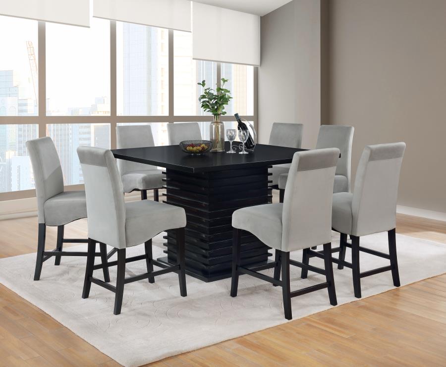 Stanton Grey 7 Pc Counter Height Dining Set - MyWaynesHome #