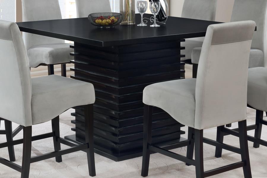 Stanton Black Counter Height Dining Table - MyWaynesHome #