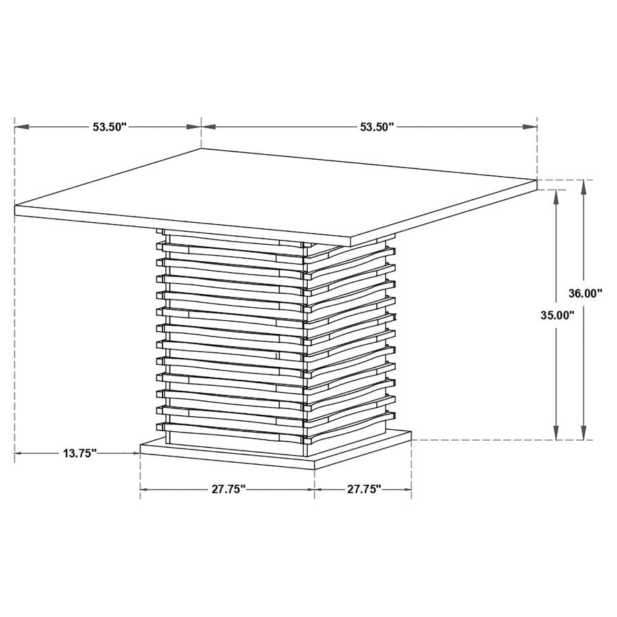 Stanton Black Counter Height Dining Table - MyWaynesHome #