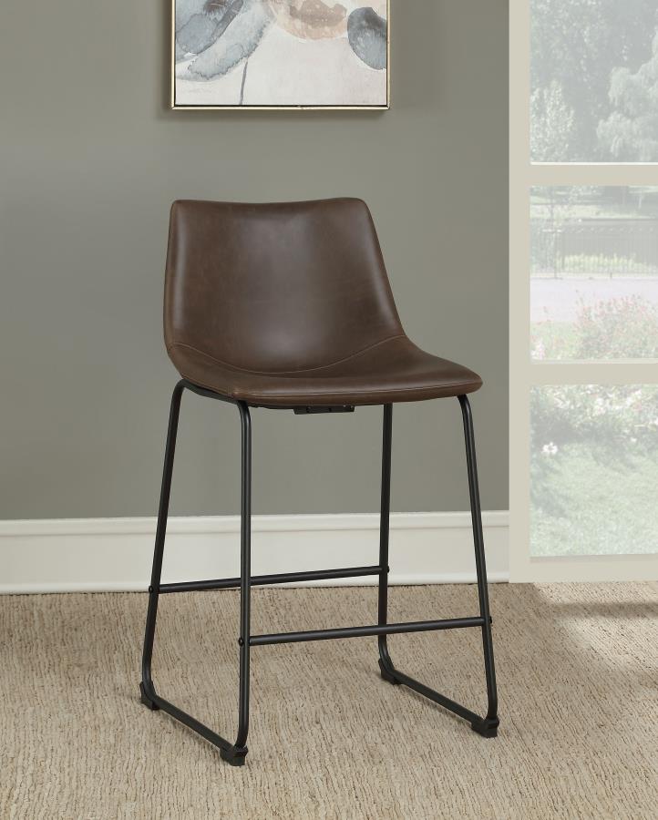 Michelle Brown Counter Stool - MyWaynesHome #