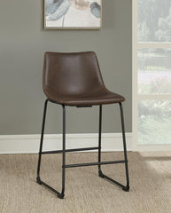 Michelle Brown Counter Stool - MyWaynesHome #