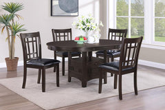 Lavon Brown 5 Pc Dining Set - MyWaynesHome #