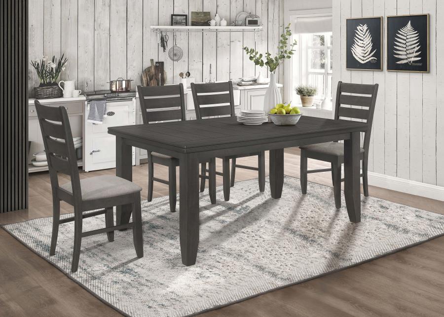 Dalila Grey 5 Pc Dining Set - MyWaynesHome #