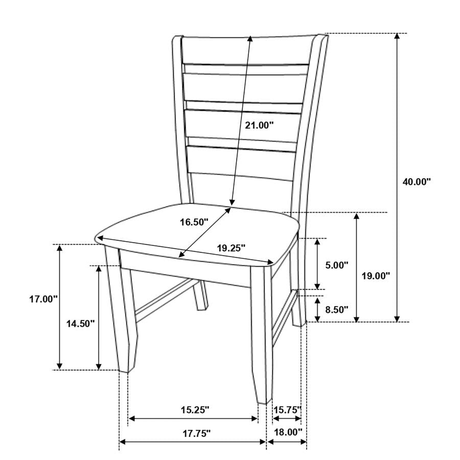 Dalila Grey 6 Pc Dining Set - MyWaynesHome #