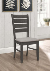 Dalila Grey Side Chair - MyWaynesHome #