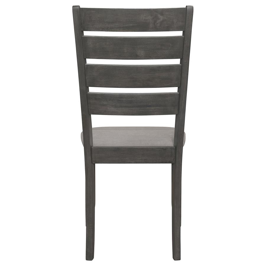 Dalila Grey Side Chair - MyWaynesHome #