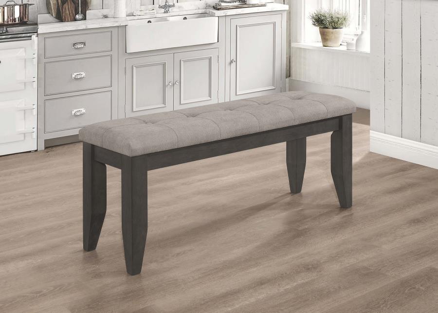 Dalila Grey Bench - MyWaynesHome #