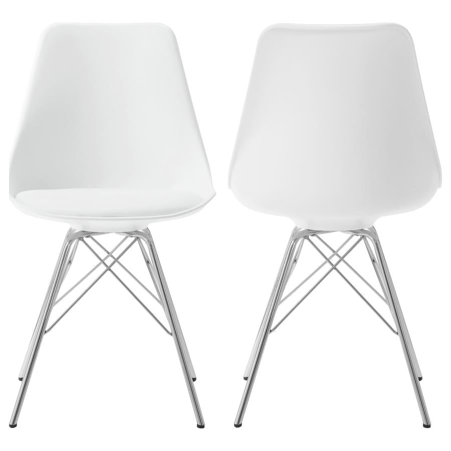 Juniper White Side Chair - MyWaynesHome #