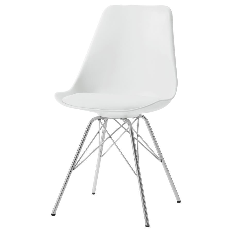 Juniper White Side Chair - MyWaynesHome #