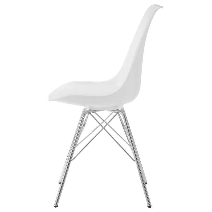 Juniper White Side Chair - MyWaynesHome #