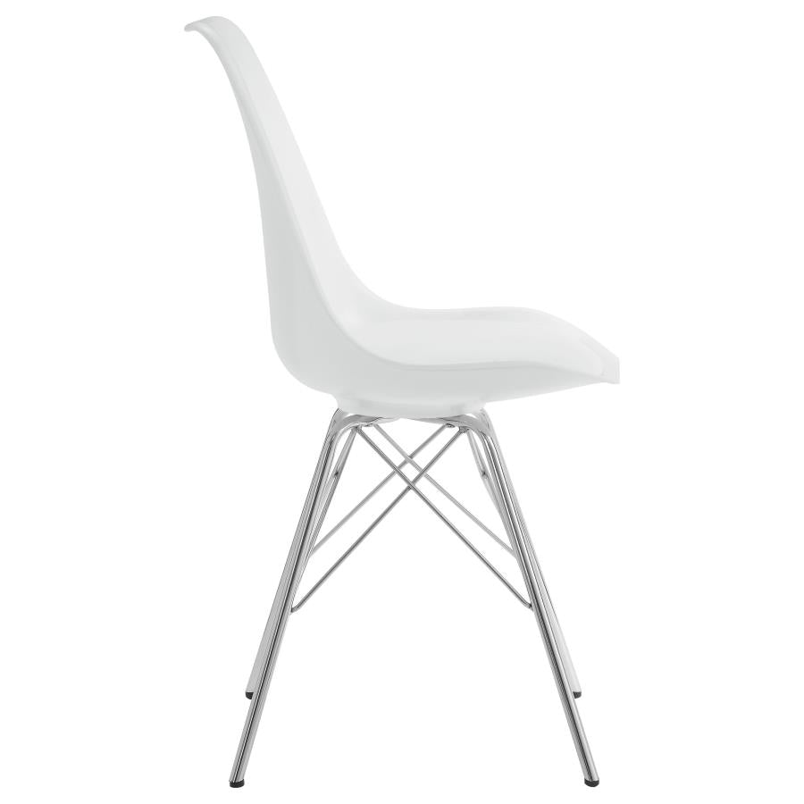 Juniper White Side Chair - MyWaynesHome #