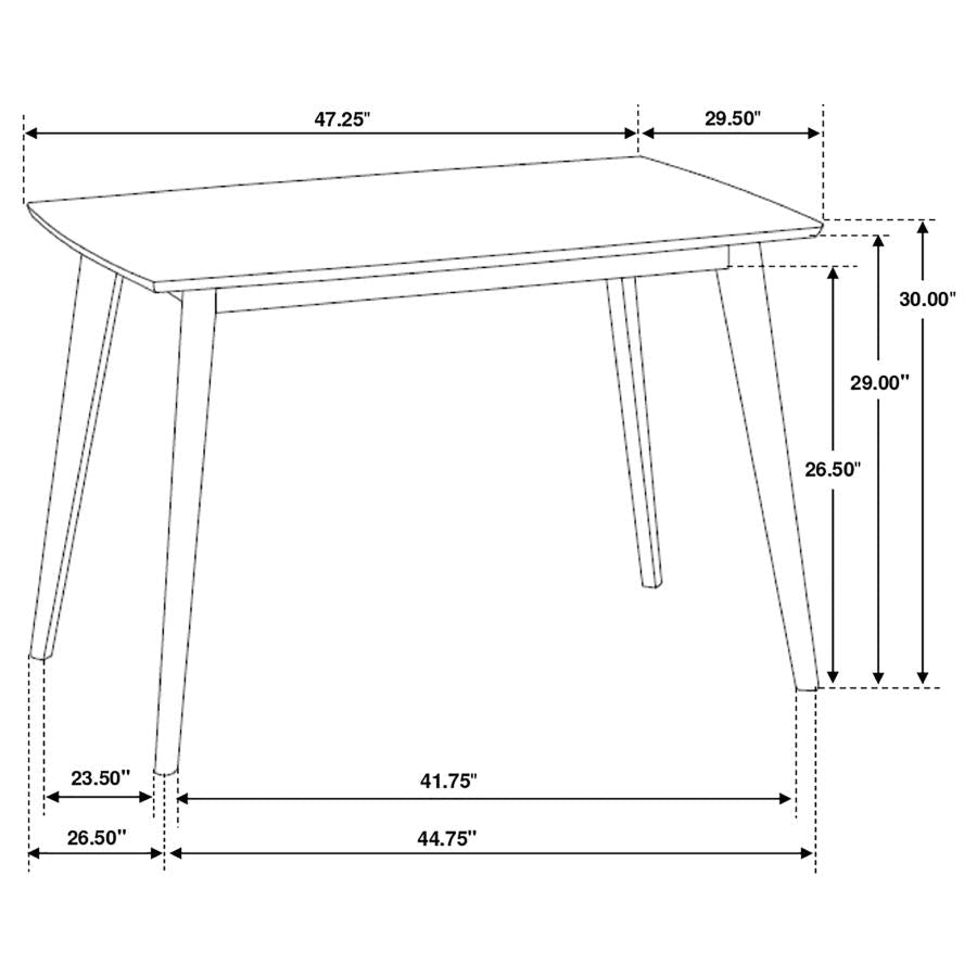 Kersey Brown Dining Table - MyWaynesHome #