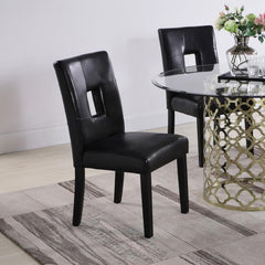 Shannon Black Side Chair - MyWaynesHome #