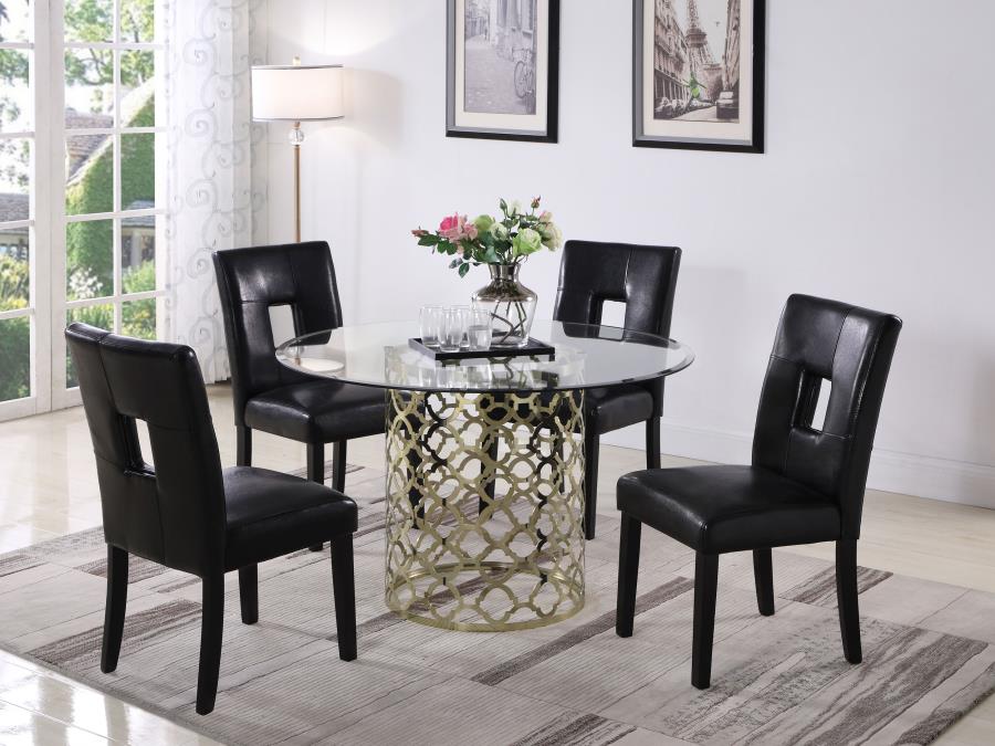Shannon Black Side Chair - MyWaynesHome #