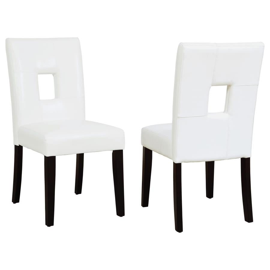 Shannon White Side Chair - MyWaynesHome #