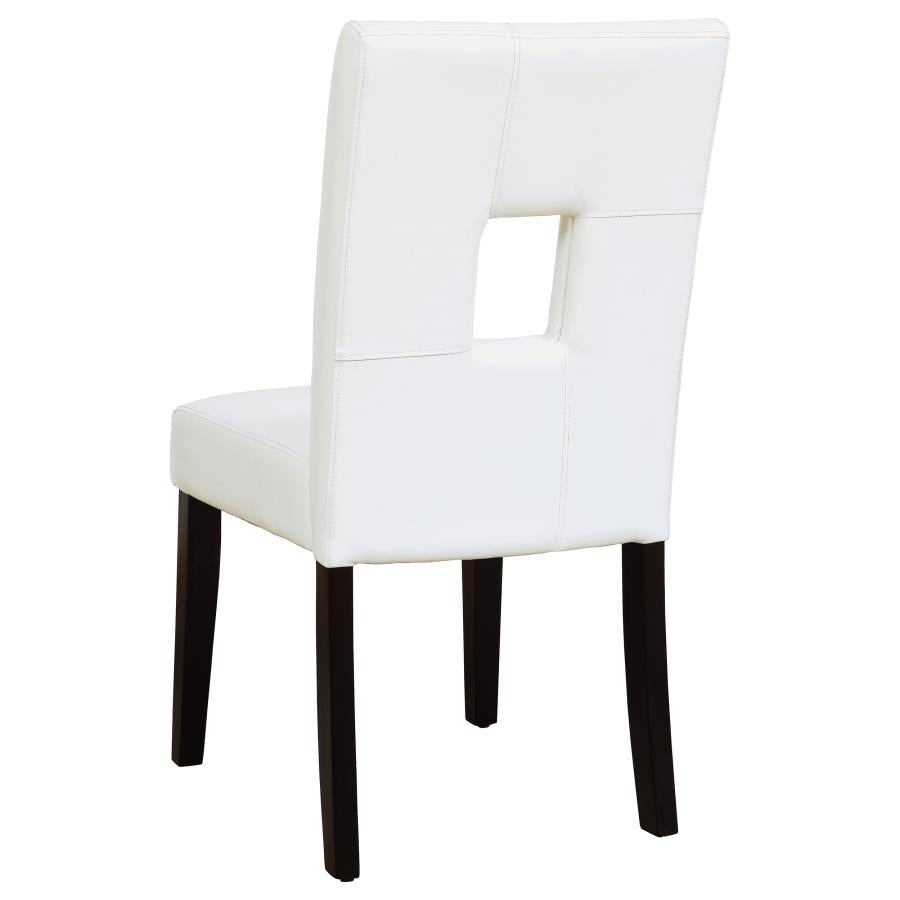 Shannon White Side Chair - MyWaynesHome #