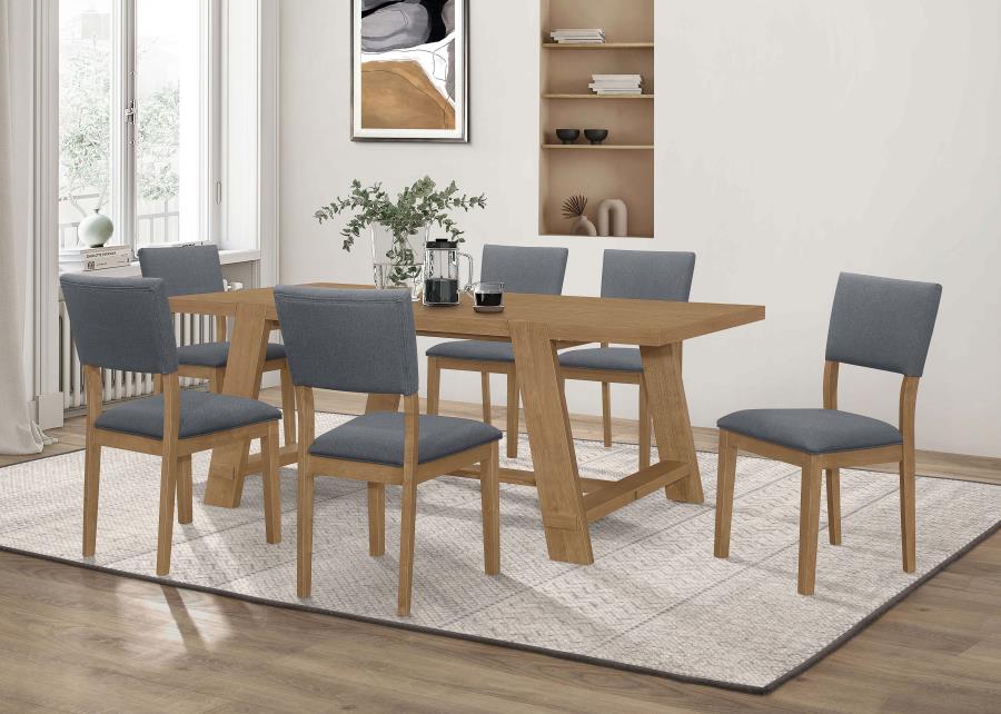 Sharon Brown 7 Pc Dining Set - MyWaynesHome #