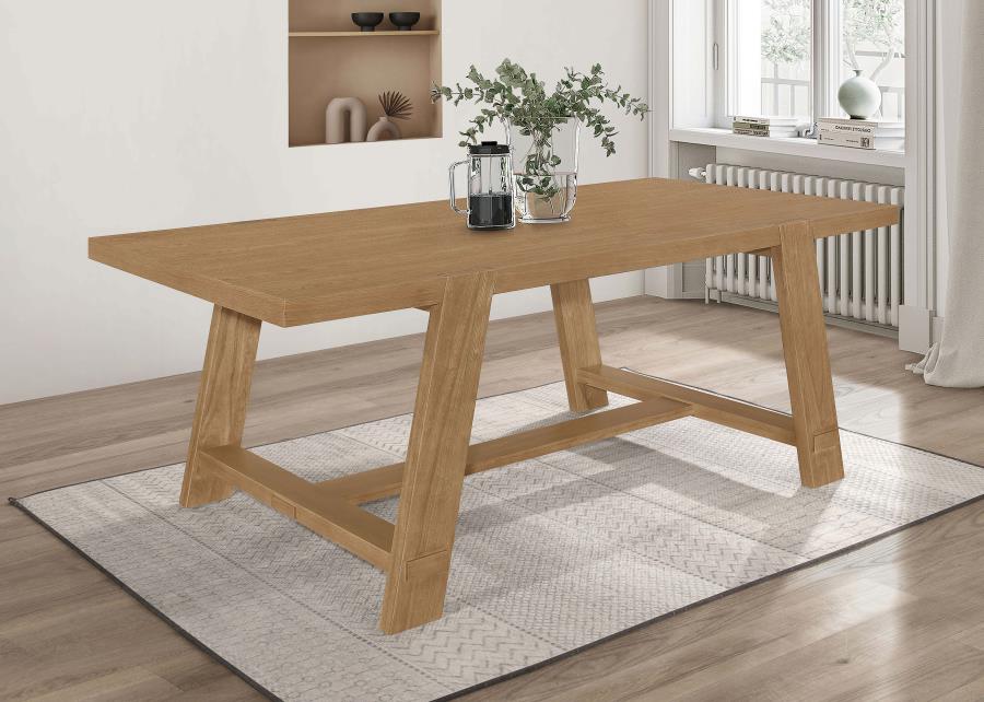 Sharon Brown Dining Table - MyWaynesHome #