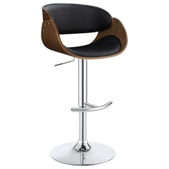 Dana Black Adjustable Bar Stool - MyWaynesHome #