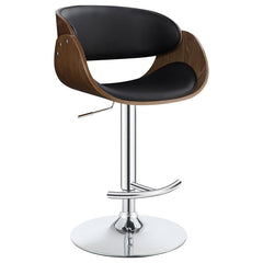 Dana Black Adjustable Bar Stool - MyWaynesHome #