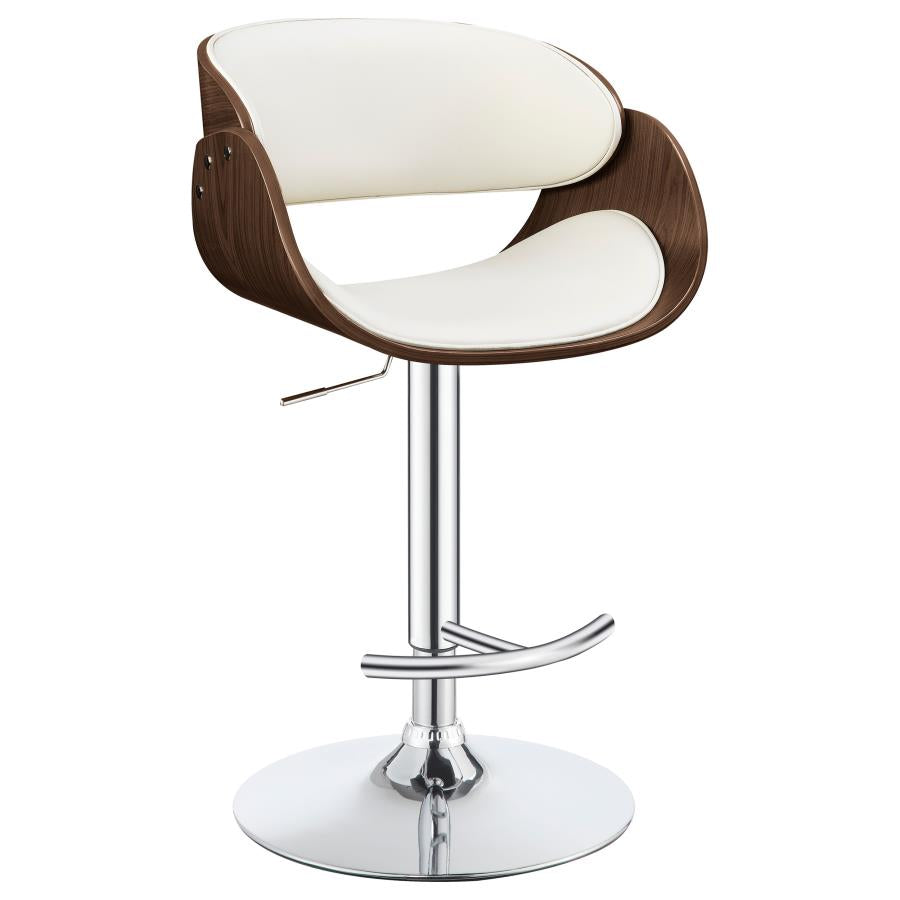 Dana Ivory Adjustable Bar Stool - MyWaynesHome #