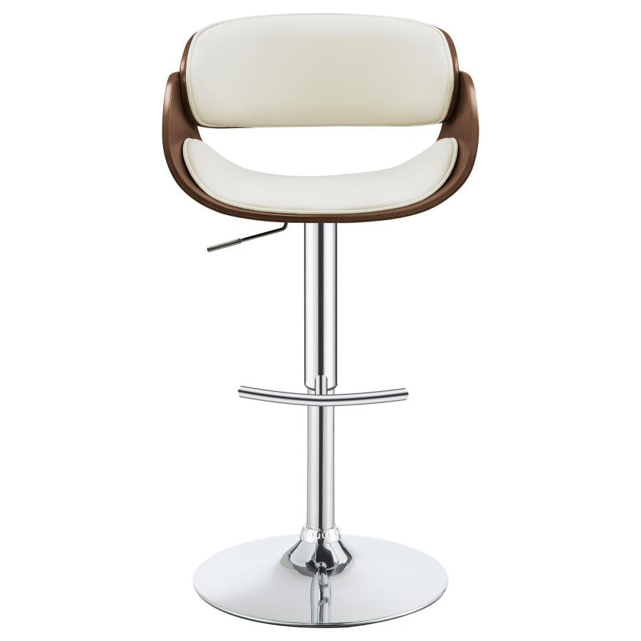 Dana Ivory Adjustable Bar Stool - MyWaynesHome #