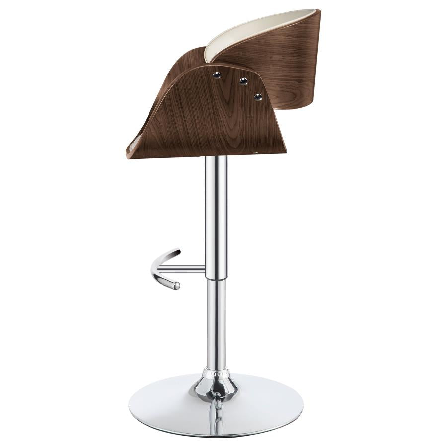 Dana Ivory Adjustable Bar Stool - MyWaynesHome #