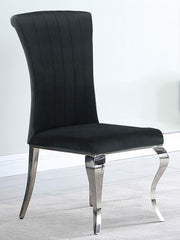 Betty Black Side Chair - MyWaynesHome #