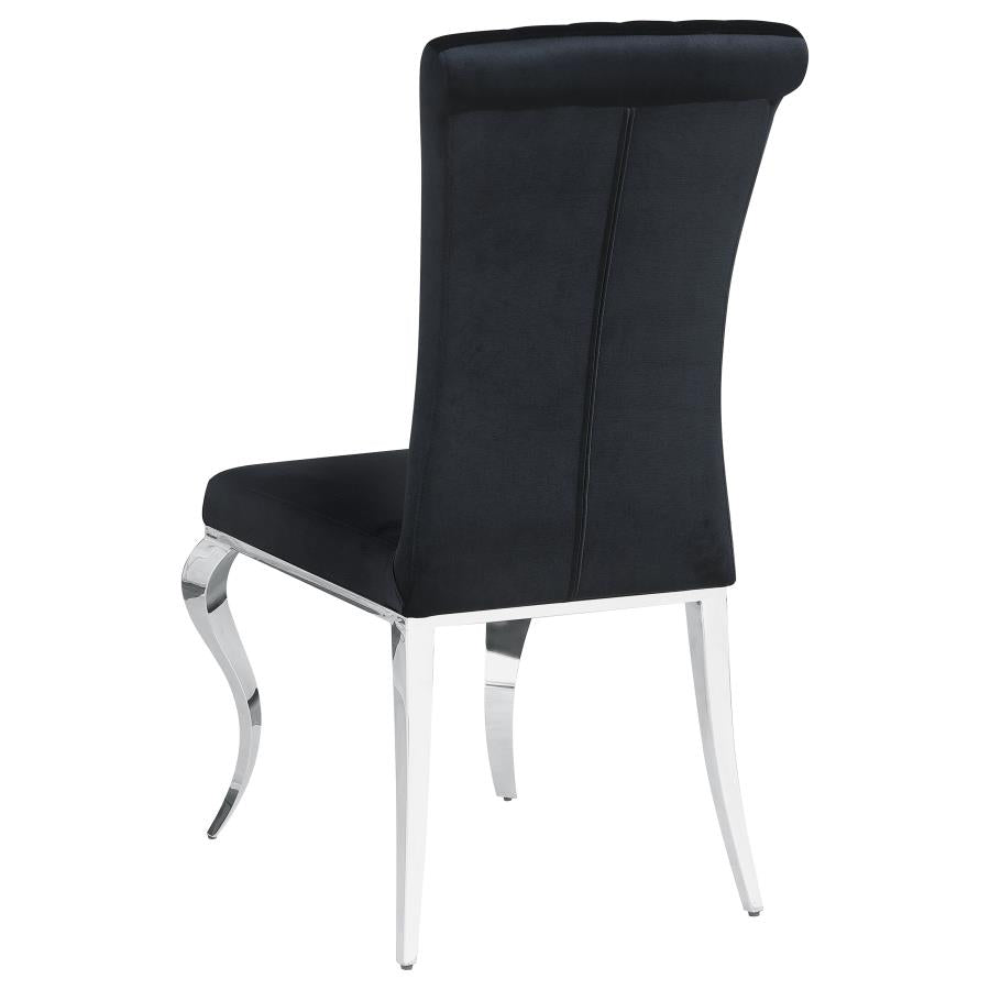 Betty Black Side Chair - MyWaynesHome #