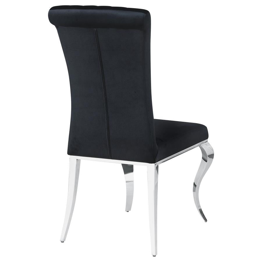 Betty Black Side Chair - MyWaynesHome #