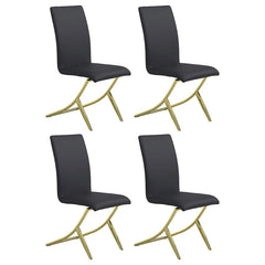 Carmelia Black Side Chair - MyWaynesHome #