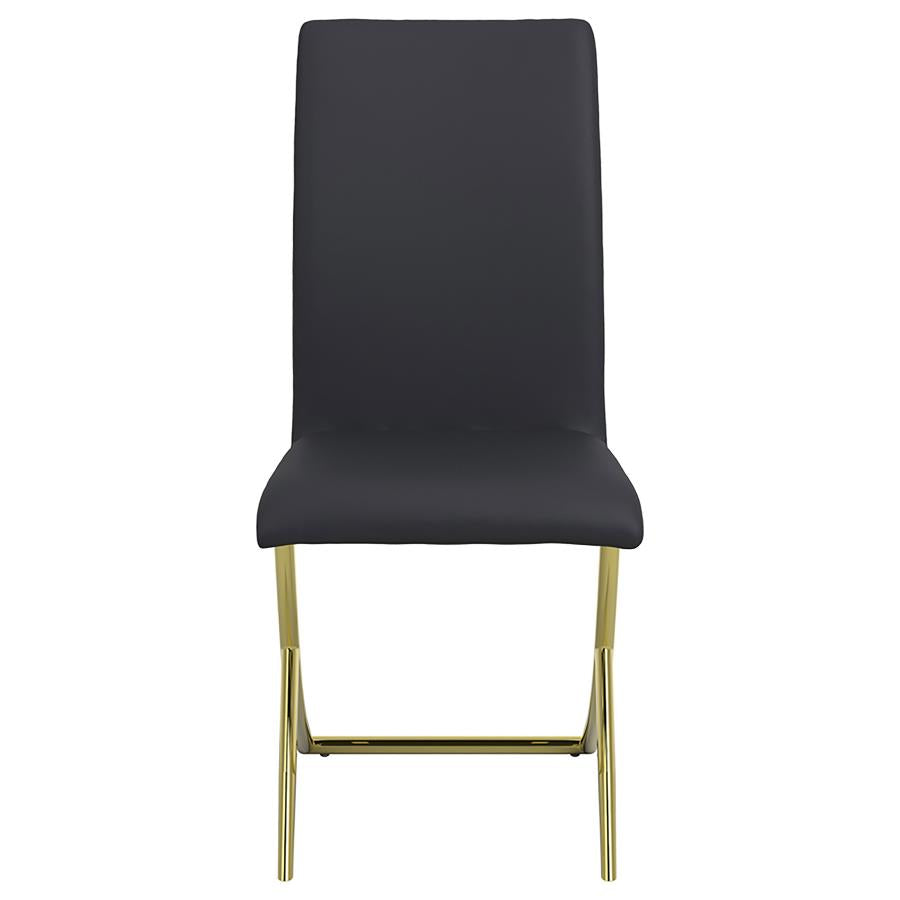 Carmelia Black Side Chair - MyWaynesHome #