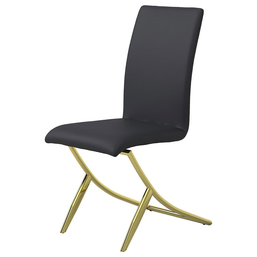 Carmelia Black Side Chair - MyWaynesHome #