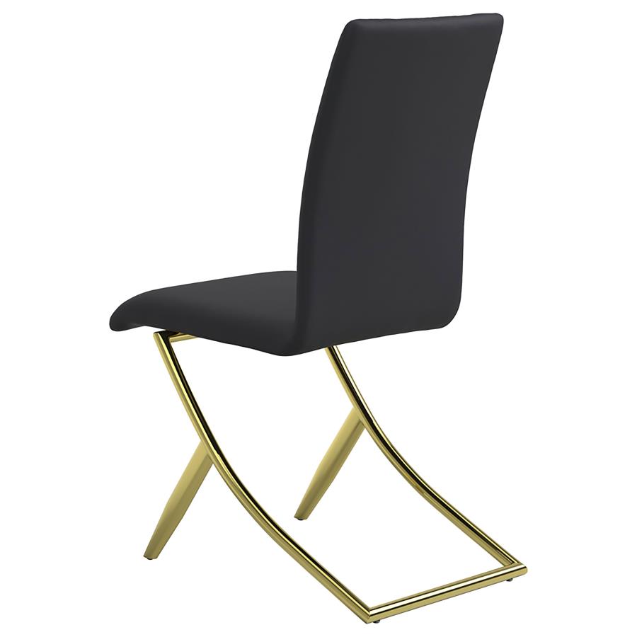Carmelia Black Side Chair - MyWaynesHome #