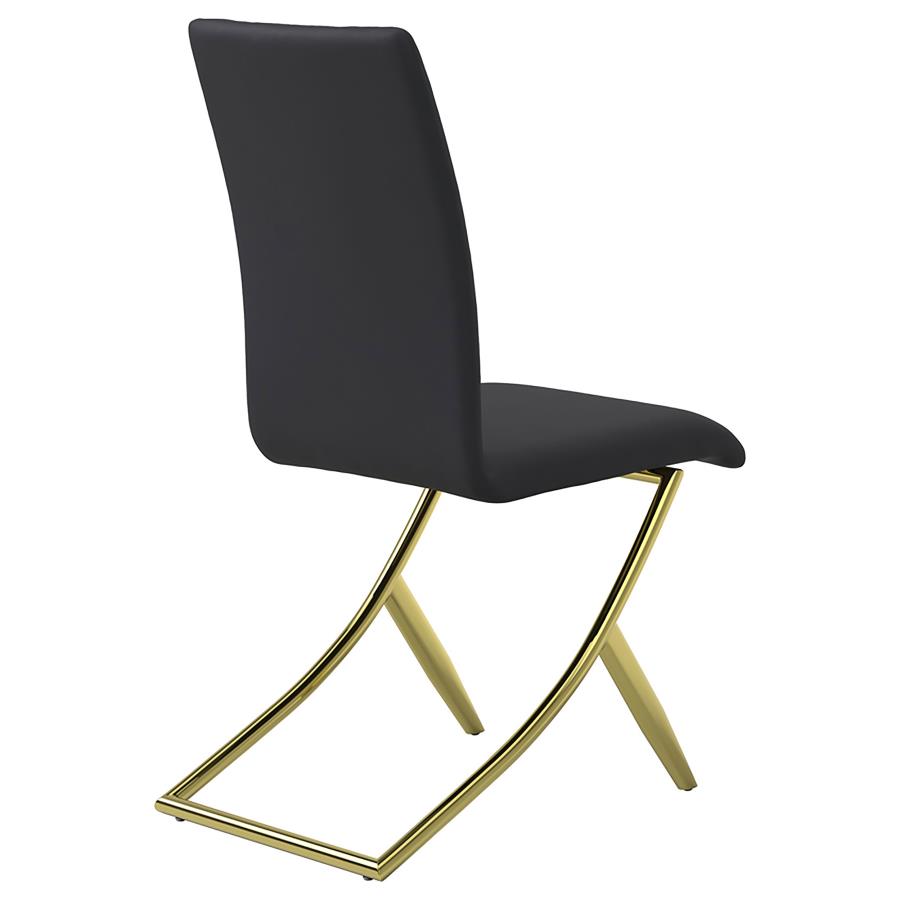 Carmelia Black Side Chair - MyWaynesHome #